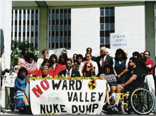 Ward Valley Protest